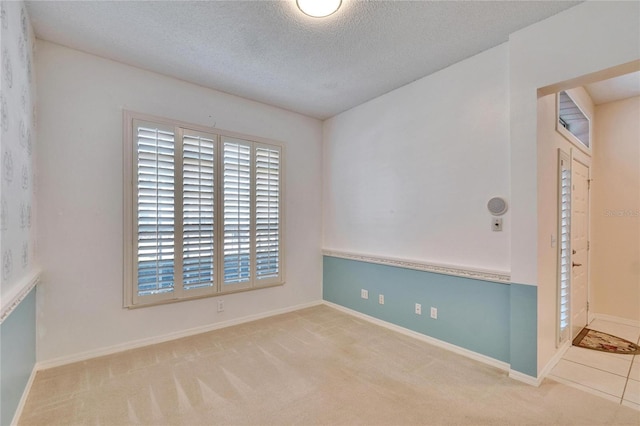 1034 Mcdaniel St Unit 1034, Sun City Center, FL 33573 - empty room with carpet, baseboards, and a textured ceiling