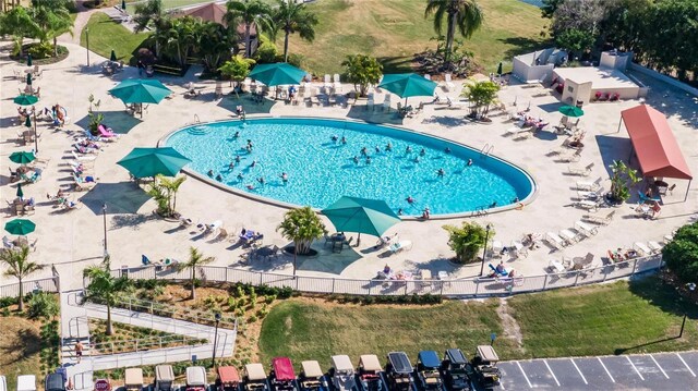 1034 Mcdaniel St Unit 1034, Sun City Center, FL 33573 - birds eye view of property