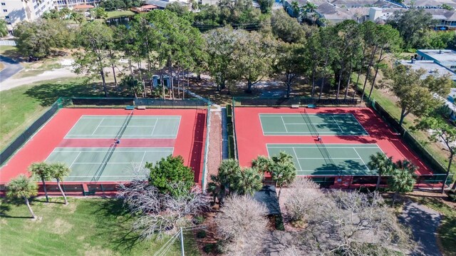 1034 Mcdaniel St Unit 1034, Sun City Center, FL 33573 - view of sport court with fence