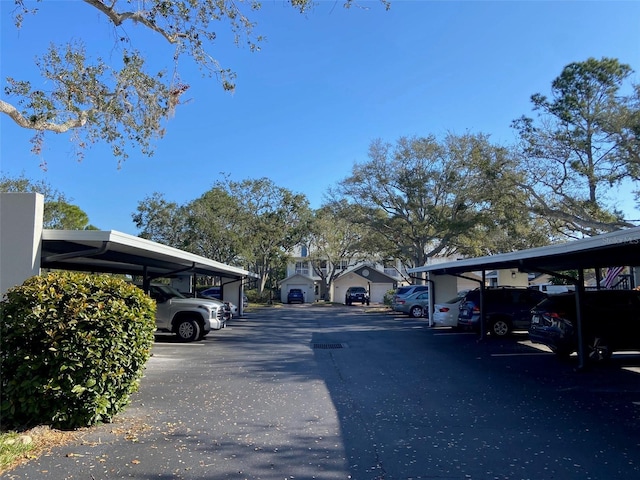 view of street featuring a residential view