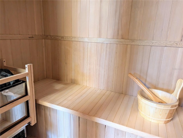 view of sauna / steam room