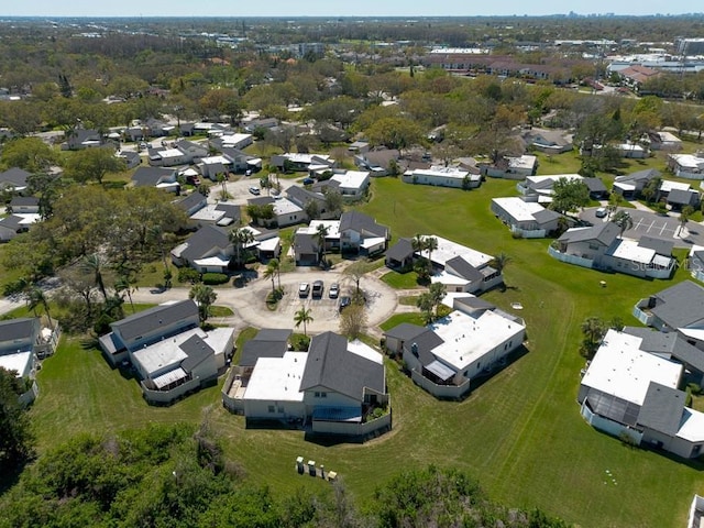 birds eye view of property featuring a residential view