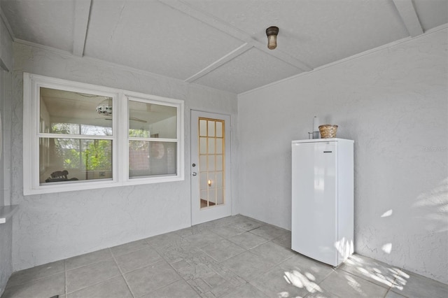 doorway to property with a patio