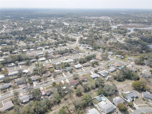 drone / aerial view featuring a residential view