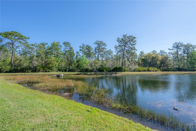 property view of water