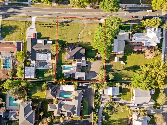 drone / aerial view