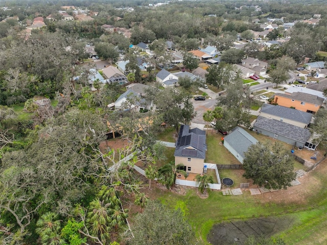 birds eye view of property featuring a residential view