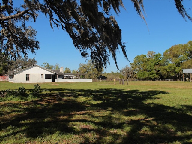 view of yard