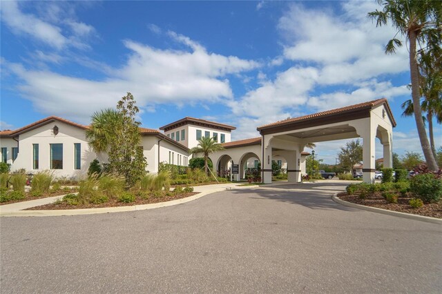 view of property featuring driveway