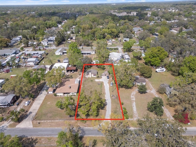 drone / aerial view featuring a residential view