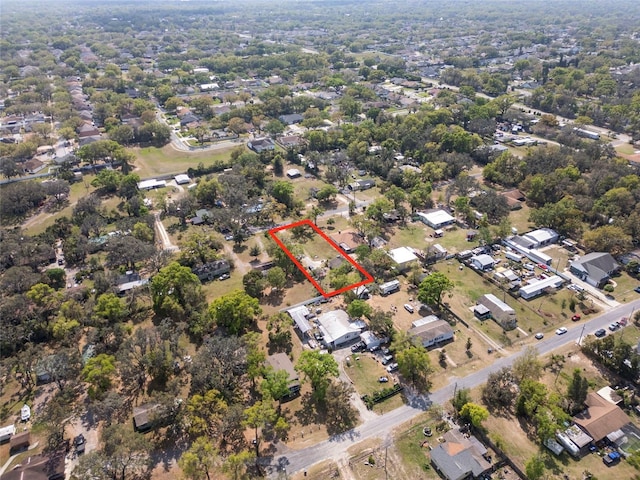 birds eye view of property featuring a residential view