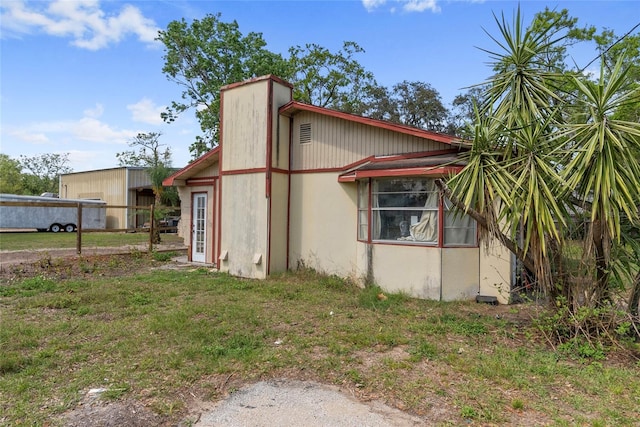 view of property exterior