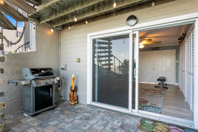 view of patio / terrace with grilling area