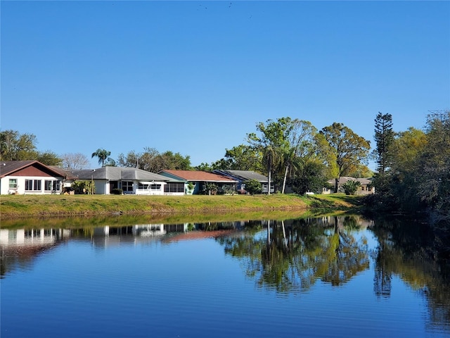 property view of water