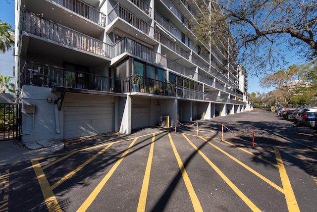 view of building exterior featuring cooling unit