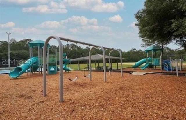 view of community playground