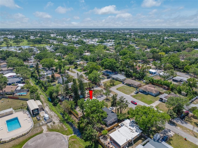 217 Emerald Ln, Largo, FL 33771 - bird's eye view with a residential view