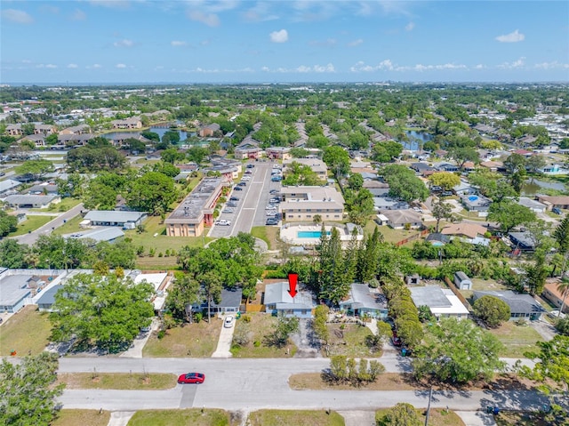 217 Emerald Ln, Largo, FL 33771 - birds eye view of property with a residential view