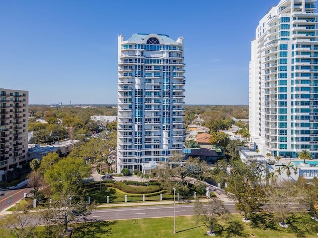 view of property featuring a city view