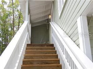 view of staircase