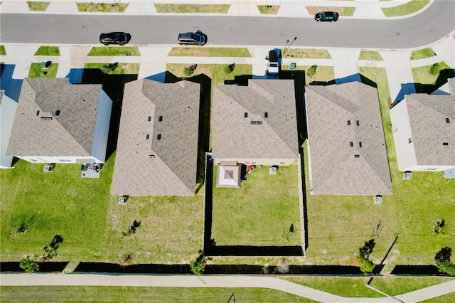 birds eye view of property featuring a residential view