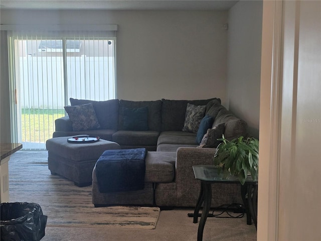 view of living room