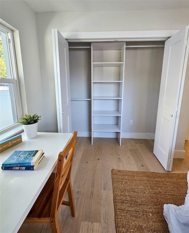 view of closet