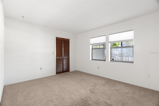 empty room featuring carpet floors