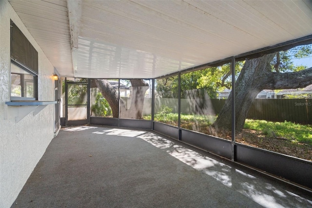 1368 Noell Blvd, Palm Harbor, FL 34683 - view of unfurnished sunroom