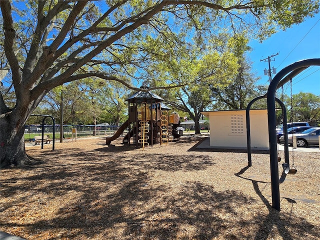 view of community playground