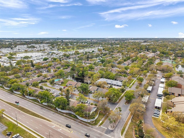 birds eye view of property featuring a residential view