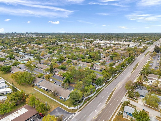 birds eye view of property featuring a residential view