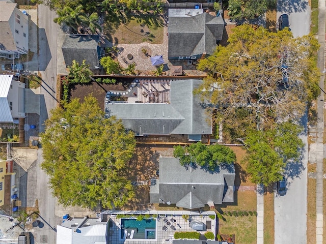bird's eye view featuring a residential view