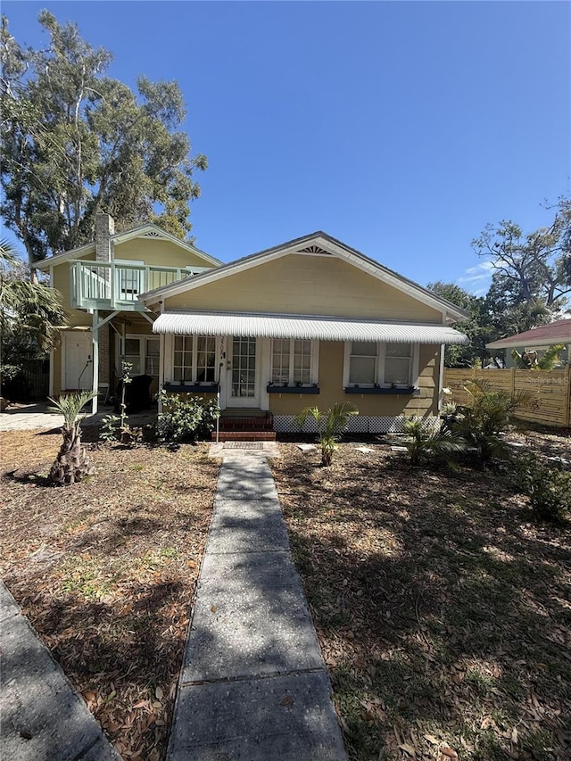 view of front of house