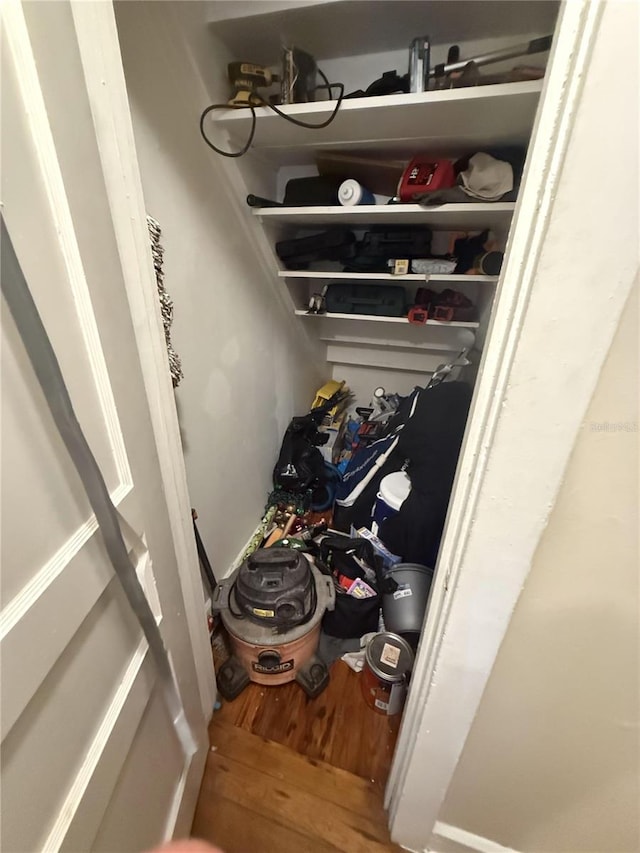 view of closet