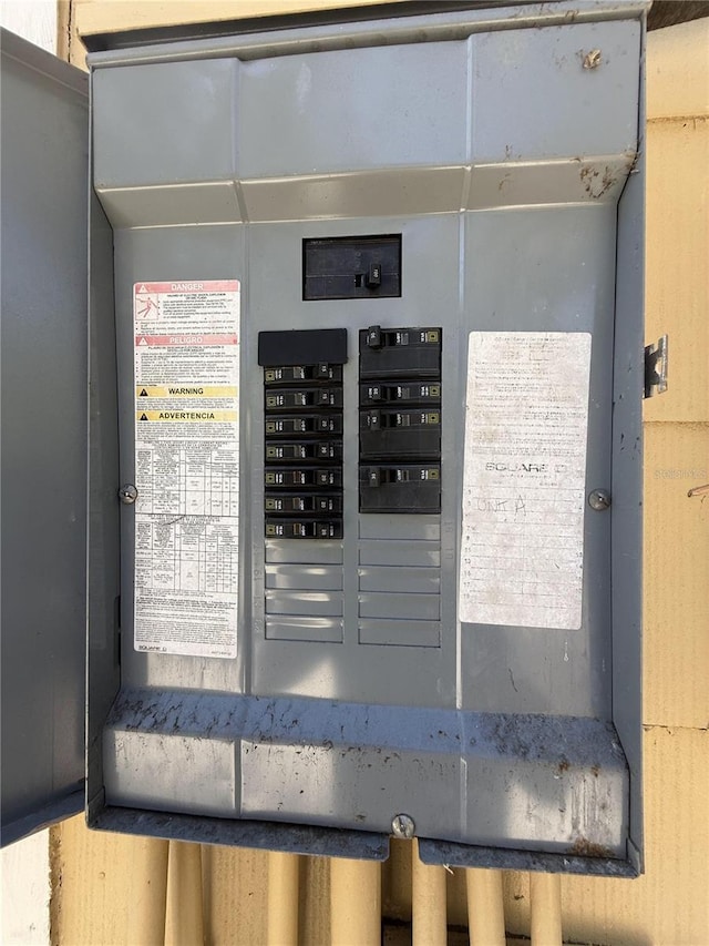 utilities with electric panel