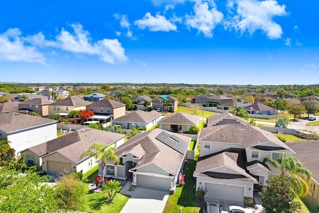 birds eye view of property featuring a residential view