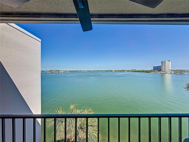 property view of water