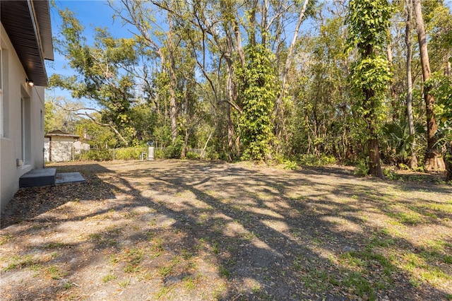 view of yard