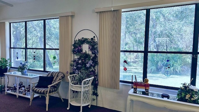 view of living area