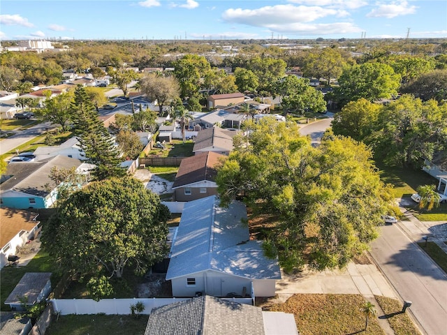 drone / aerial view featuring a residential view