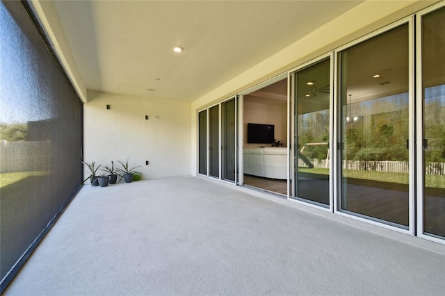 8766 Shadyside Ln, Land O Lakes, FL 34637 - view of unfurnished sunroom