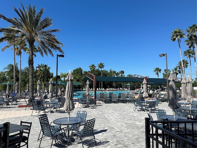 view of community pool