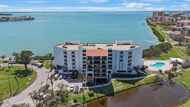 5700 Escondida Blvd S Unit 506, Saint Petersburg, FL 33715 - bird's eye view featuring a water view