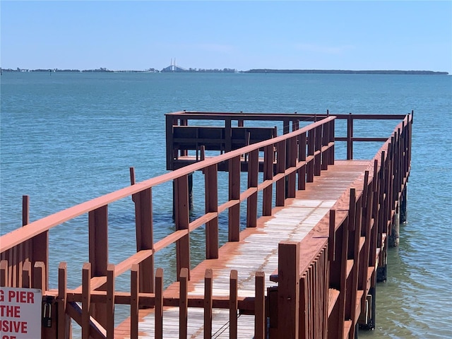 5700 Escondida Blvd S Unit 506, Saint Petersburg, FL 33715 - view of dock featuring a water view
