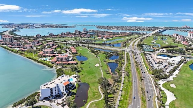 5700 Escondida Blvd S Unit 506, Saint Petersburg, FL 33715 - bird's eye view with a water view