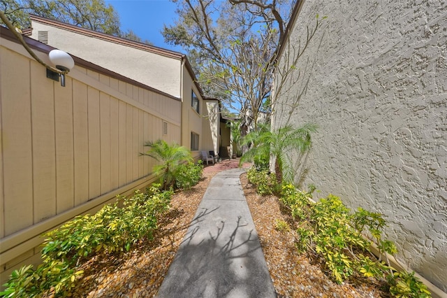 view of property exterior featuring stucco siding