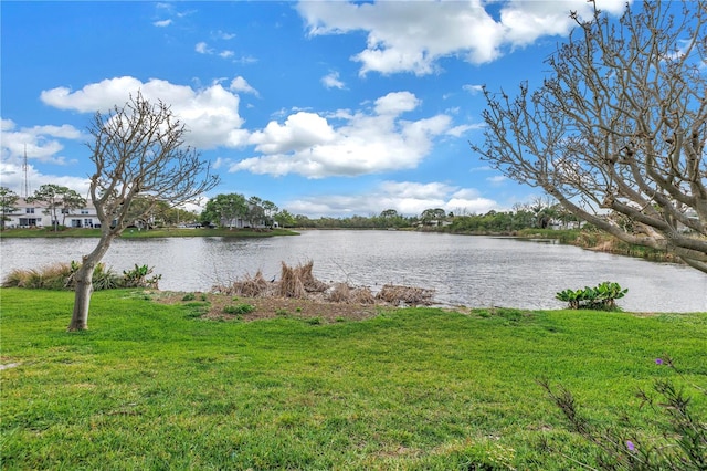 property view of water