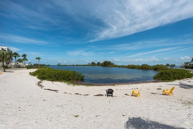 property view of water