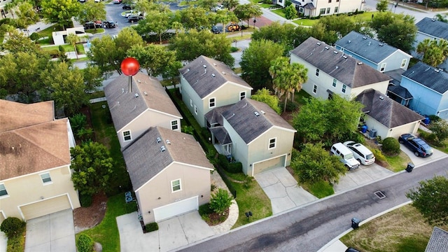 drone / aerial view featuring a residential view